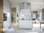 Проект дома ARCHON+ Дом в рододендронах 16 (В) визуализация кухни 1 вид 1