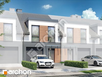 Проект дома ARCHON+ Дом в ривиях 16 (ГС) вер.2 