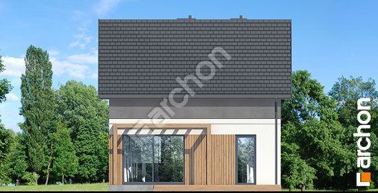 Дворовой фасад Дом миниатюрка 3 (А)