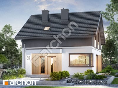 Проєкт будинку ARCHON+ Будинок мініатюрка 3 (А) 