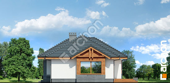 Бочний фасад Будинок у вересі