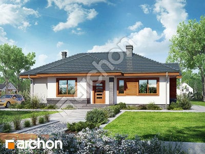 Проєкт будинку ARCHON+ Будинок у вересі 