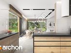 Проект будинку ARCHON+ Будинок в підсніжниках 21 (Г2) візуалізація кухні 1 від 2