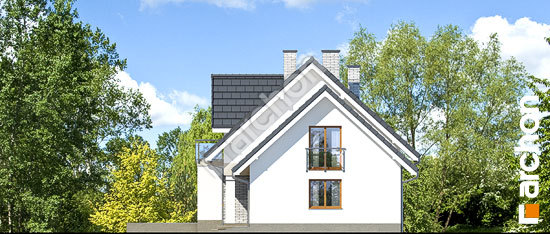 Бочний фасад Будинок в авокадо 2 (Г2Н)