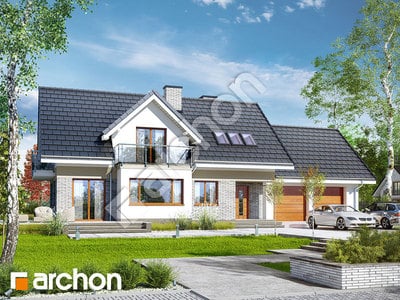 Проект дома ARCHON+ Дом в авокадо 2 (Г2Н) 