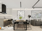 Проект дома ARCHON+ Дом в катанахнах (ГС) дневная зона (визуализация 1 вид 6)