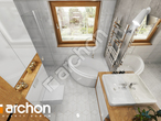 Проект будинку ARCHON+ Будинок під гінко 7 (ГБ) візуалізація ванни (візуалізація 3 від 4)
