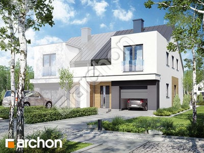 Проект дома ARCHON+ Дом под гинко 7 (ГБН) 