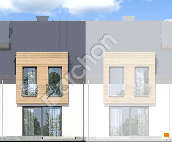 Дворовий фасад Будинок під гінко 7 (ГСН)