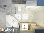 Проект будинку ARCHON+ Будинок під гінко 7 (ГСН) візуалізація ванни (візуалізація 3 від 4)