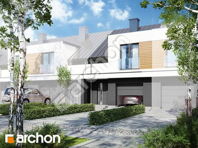 Проєкт будинку ARCHON+ Будинок під гінко 7 (ГСН) 