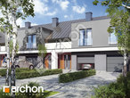 Проект будинку ARCHON+ Будинок під гінко 7 (ГСН) стилізація 3