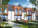 Проект будинку ARCHON+ Будинок під гінко 7 (ГСН) стилізація 4