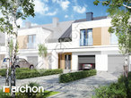Проект будинку ARCHON+ Будинок під гінко 7 (ГСН) стилізація 5