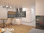 Проект будинку ARCHON+ Будинок під гінко 7 (ГСН) денна зона (візуалізація 1 від 2)