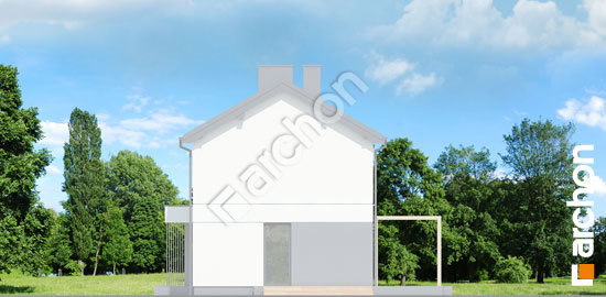 Бочний фасад Будинок в еверніях 4 (Б)