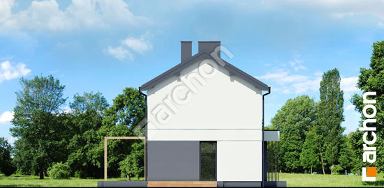 Бочний фасад Будинок в еверніях 4 (Б)