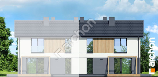 Дворовий фасад Будинок в еверніях 4 (Б)