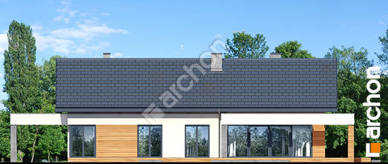 Дворовой фасад Дом в мекинтошах 10