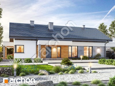 Проект дома ARCHON+ Дом в мекинтошах 10 
