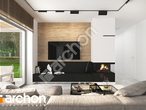 Проект дома ARCHON+ Дом в мекинтошах 10 дневная зона (визуализация 1 вид 1)