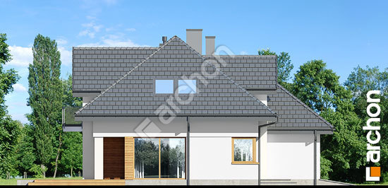 Боковой фасад Дом в кортландах 3 (Г2)