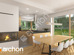 Проект дома ARCHON+ Дом в кортландах 3 (Г2) визуализация кухни 1 вид 2