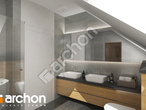 Проект будинку ARCHON+ Будинок в кортланді 3 (Г2) візуалізація ванни (візуалізація 3 від 1)