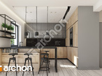 Проект дома ARCHON+ Дом в халезиях 2 (Р2С) визуализация кухни 1 вид 1