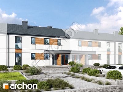 Проект дома ARCHON+ Дом в халезиях 2 (Р2С) 