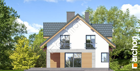 Бочний фасад Будинок в сріблянках 2 (Г2)