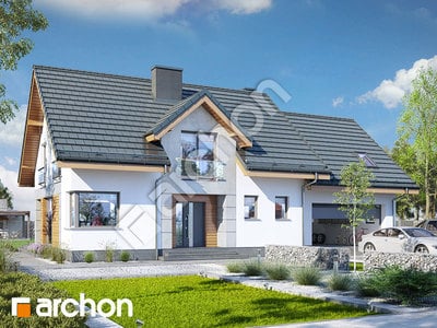 Проект дома ARCHON+ Дом в серебрянках 2 (Г2) 