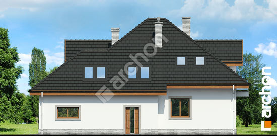 Боковой фасад Дом в дурмане вер. 2