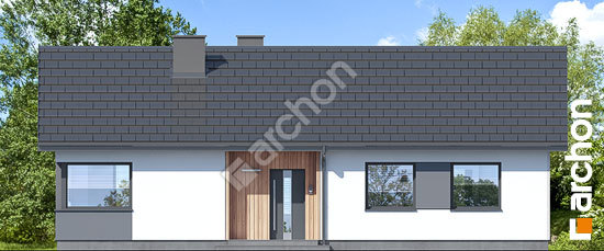 Передній фасад Будинок в коручках 5