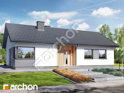 Проєкт будинку ARCHON+ Будинок в коручках 5 