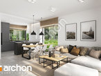 Проект будинку ARCHON+ Будинок в коручках 5 денна зона (візуалізація 1 від 7)