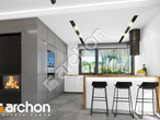 Проект будинку ARCHON+ Будинок в нефрісах (Г2) візуалізація кухні 1 від 1