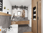 Проект дома ARCHON+ Дом в нефрисах (Г2) визуализация ванной (визуализация 3 вид 2)