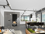 Проект будинку ARCHON+ Будинок в нефрісах (Г2) денна зона (візуалізація 1 від 6)