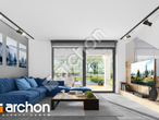 Проект дома ARCHON+ Дом в нефрисах (Г2) дневная зона (визуализация 1 вид 2)