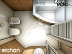 Проект будинку ARCHON+ Будинок у перлівці вер.3 візуалізація ванни (візуалізація 1 від 5)