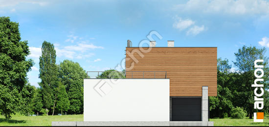 Передний фасад Дом в огурнике (Г) вер. 2