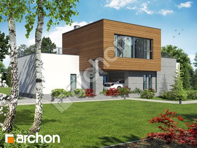 Проект будинку ARCHON+ Будинок в огірочнику (Г) вер. 2 Вид 2