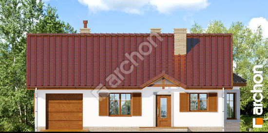 Передній фасад Будинок в ягодах 2