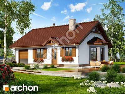 Проєкт будинку ARCHON+ Будинок в ягодах 2 