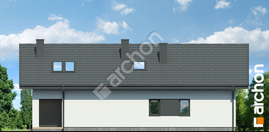 Бочний фасад Будинок в бузку 12