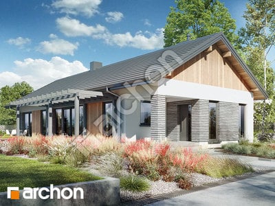 Проект дома ARCHON+ Дом в бродиях 3 