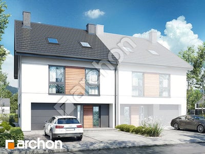 Проект дома ARCHON+ Дом под гинко 25 (ГБ) 