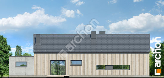 Дворовий фасад Будинок в мекінтошах 8