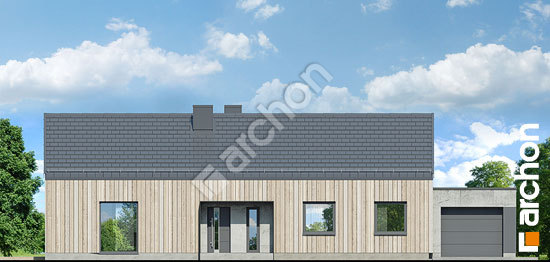 Передній фасад Будинок в мекінтошах 8